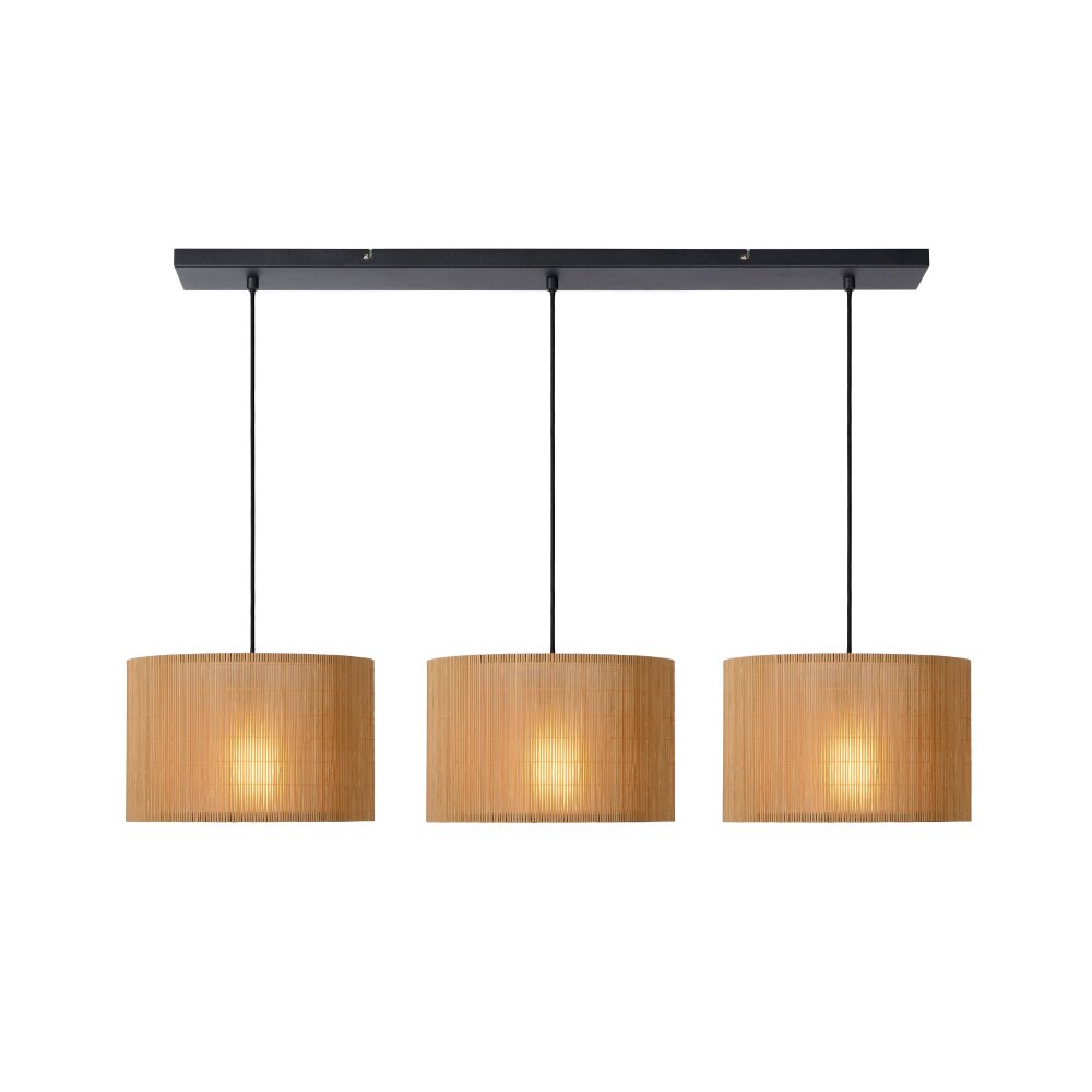 Lucide MAGIUS Pendant Light black 3 light sources