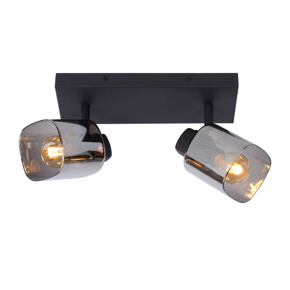 Lucide ALION Ceiling Light black, 2-light sources