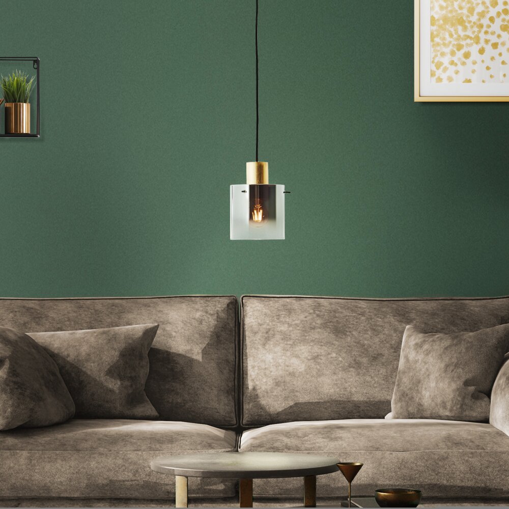Brilliant OSAKI Pendant Light gold, 1-light source