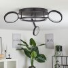 CARRISITO Ceiling Light LED black, 1-light source