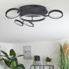 CARRISITO Ceiling Light LED black, 1-light source