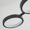 CARRISITO Ceiling Light LED black, 1-light source