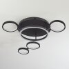 CARRISITO Ceiling Light LED black, 1-light source