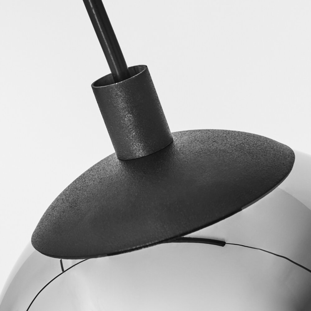 SERNF Pendant Light black, 3-light sources