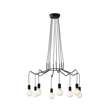 Cuyama Pendant Light black, 4-light sources