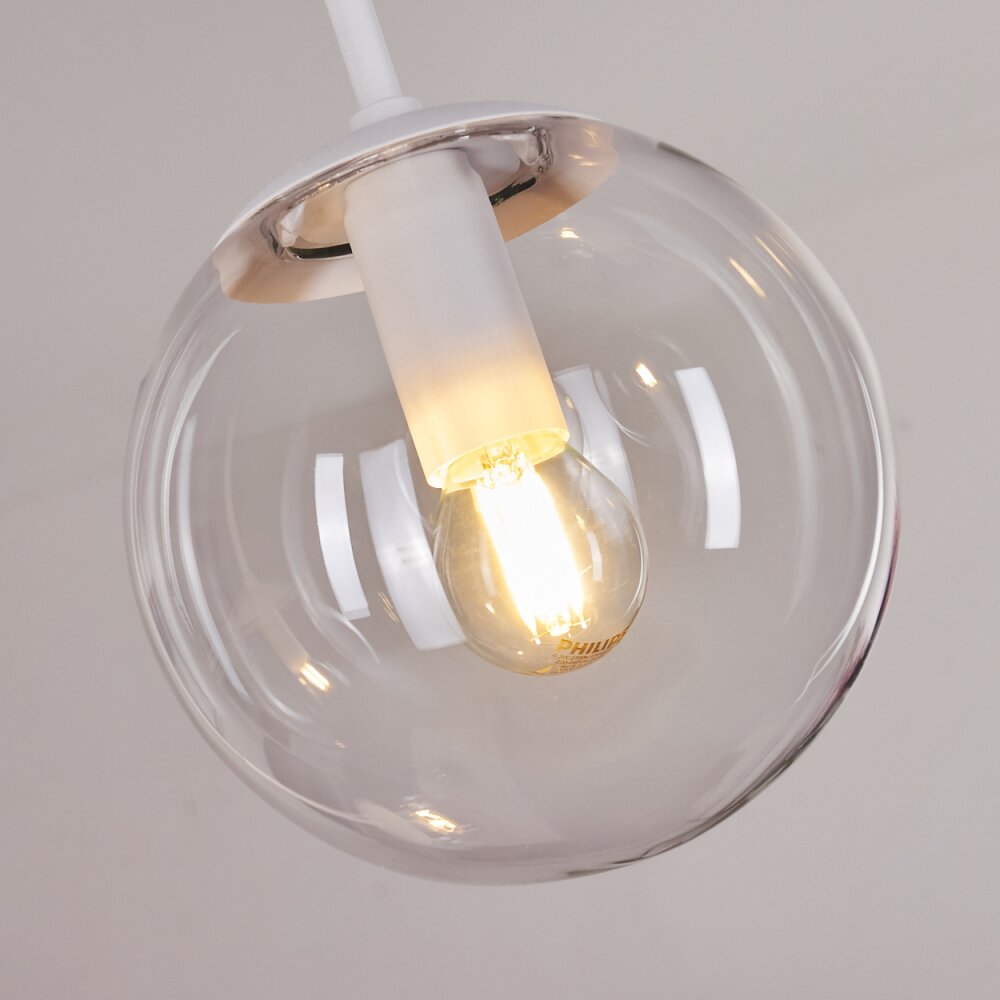 Mesas Pendant Light white, 5-light sources