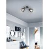 Fischer & Honsel TILDA Ceiling Light black, 2-light sources