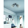 Fischer & Honsel TILDA Ceiling Light black, 2-light sources