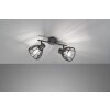 Fischer & Honsel TILDA Ceiling Light black, 2-light sources