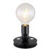 Globo JOHANNA Table lamp black, 1-light source