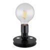 Globo JOHANNA Table lamp black, 1-light source