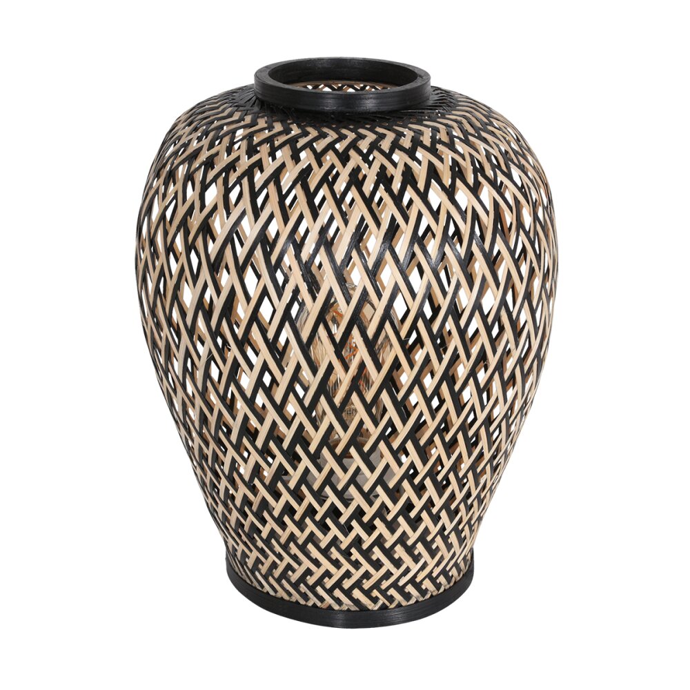 Steinhauer MAZE Table lamp Ecru, black, 1-light source