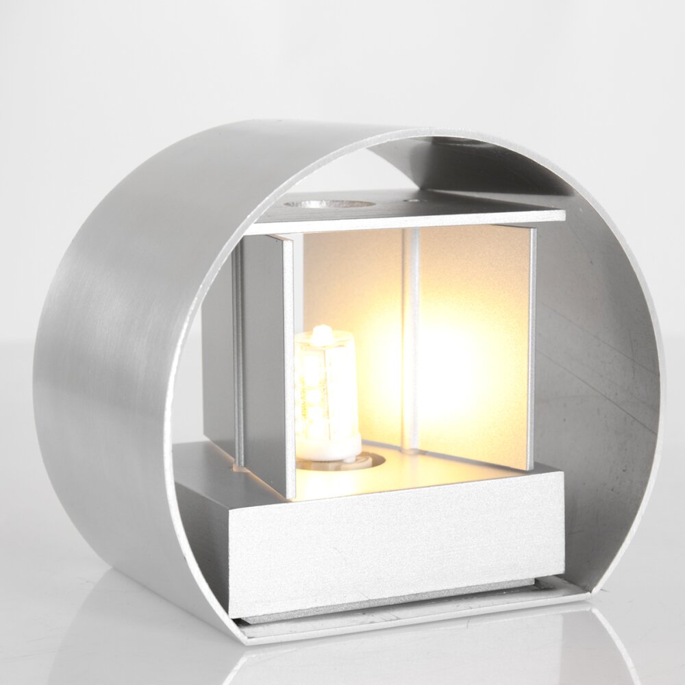 Steinhauer MURO Wall Light LED stainless steel, 1-light source