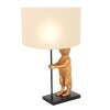 Steinhauer ANIMAUX Table lamp gold, black, 1-light source