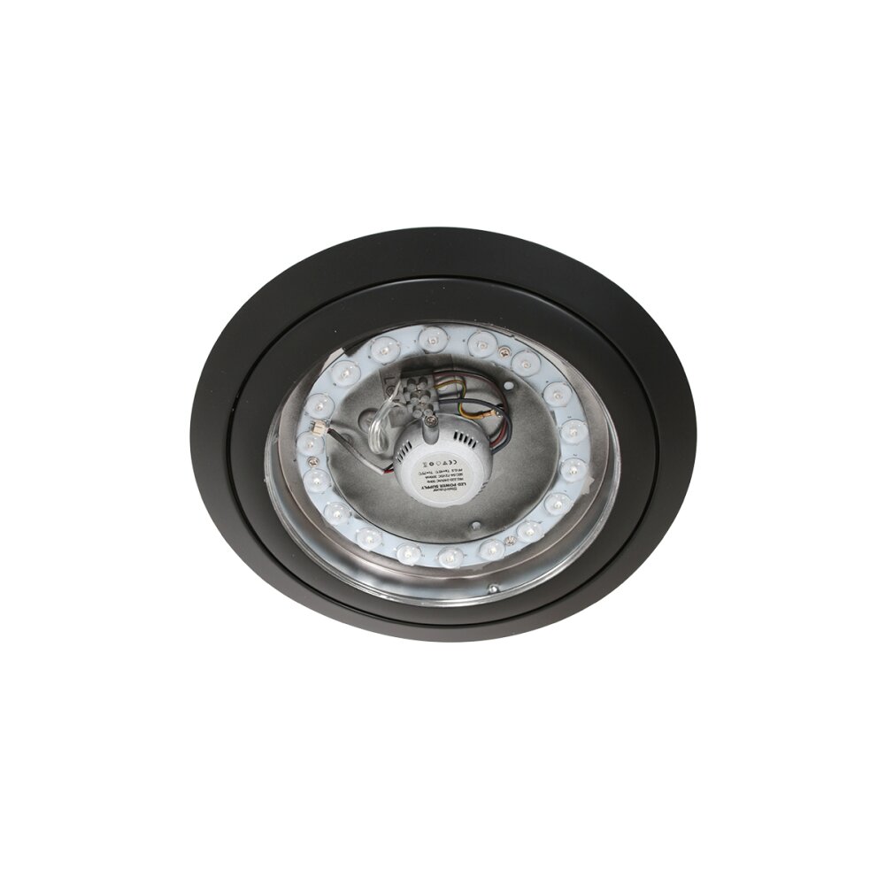 Steinhauer IKARO Ceiling Light LED black, 1-light source