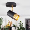 CAMPANAS Ceiling Light brass, black, 1-light source