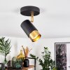 CAMPANAS Ceiling Light brass, black, 1-light source