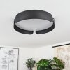 FUSCADO Ceiling Light LED black, 1-light source