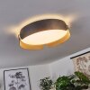 FUSCADO Ceiling Light LED black, 1-light source