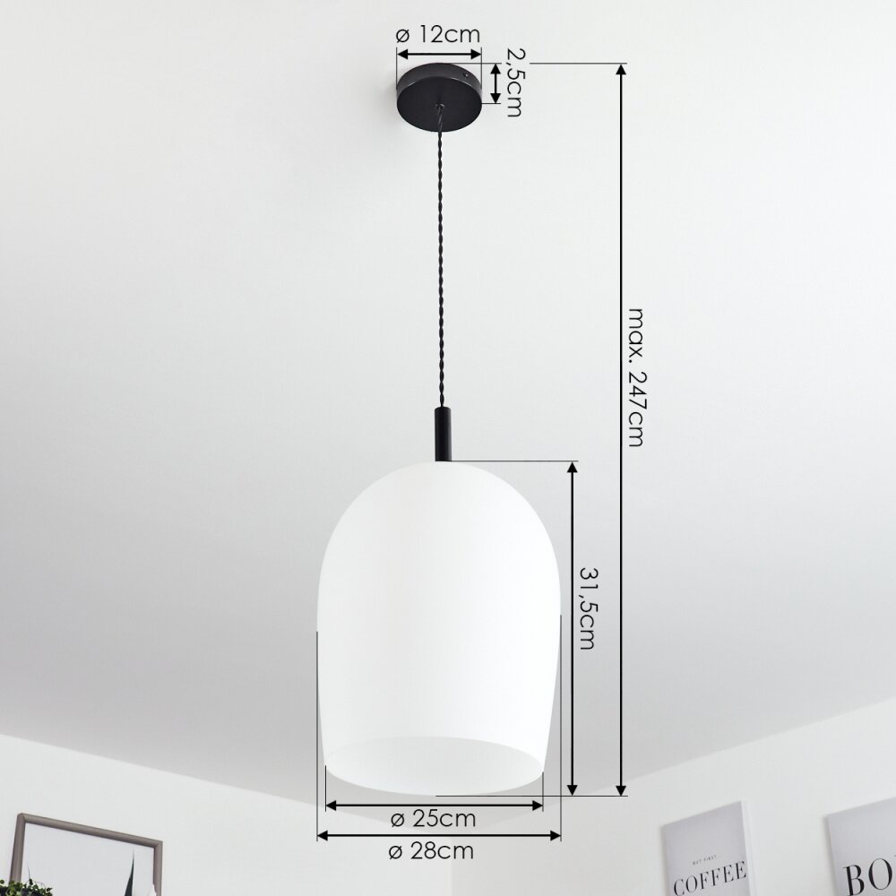MAGNANO Pendant Light white, 1-light source