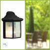 Brilliant NEWPORT Outdoor Wall Light black, 1-light source