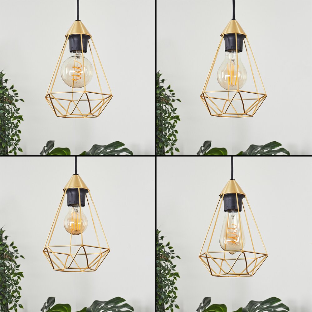 CENOVA Pendant Light brass, 3-light sources
