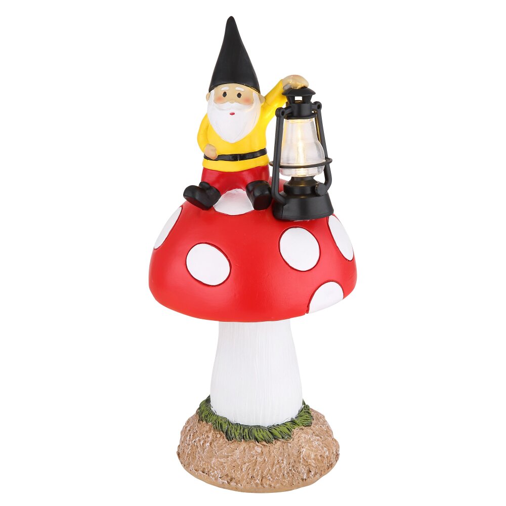 Globo ZWERG solar light LED yellow, red, black, white, 1-light source