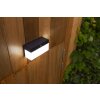 Lutec FRAN Outdoor Wall Light LED black, 1-light source, Motion sensor