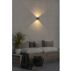 Konstsmide Gela Outdoor Wall Light LED anthracite, 2-light sources