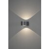 Konstsmide Gela Outdoor Wall Light LED anthracite, 2-light sources