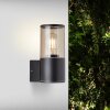 Brilliant SERGIORO Outdoor Wall Light anthracite, 1-light source