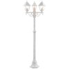 Brilliant NISSIE Lamp Post white, 3-light sources