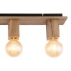 Globo ERNA Ceiling Light Light wood, 4-light sources