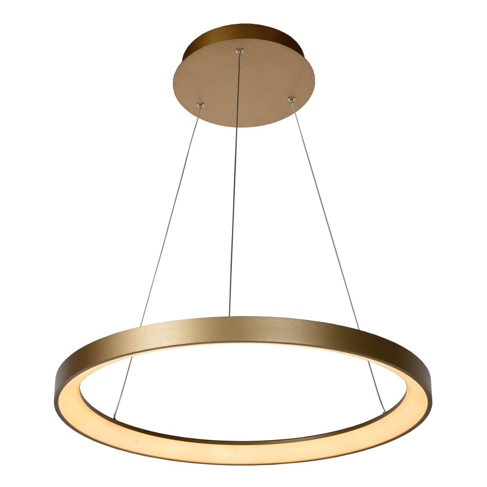 Lucide VIDAL Pendant Light LED brass, 1-light source
