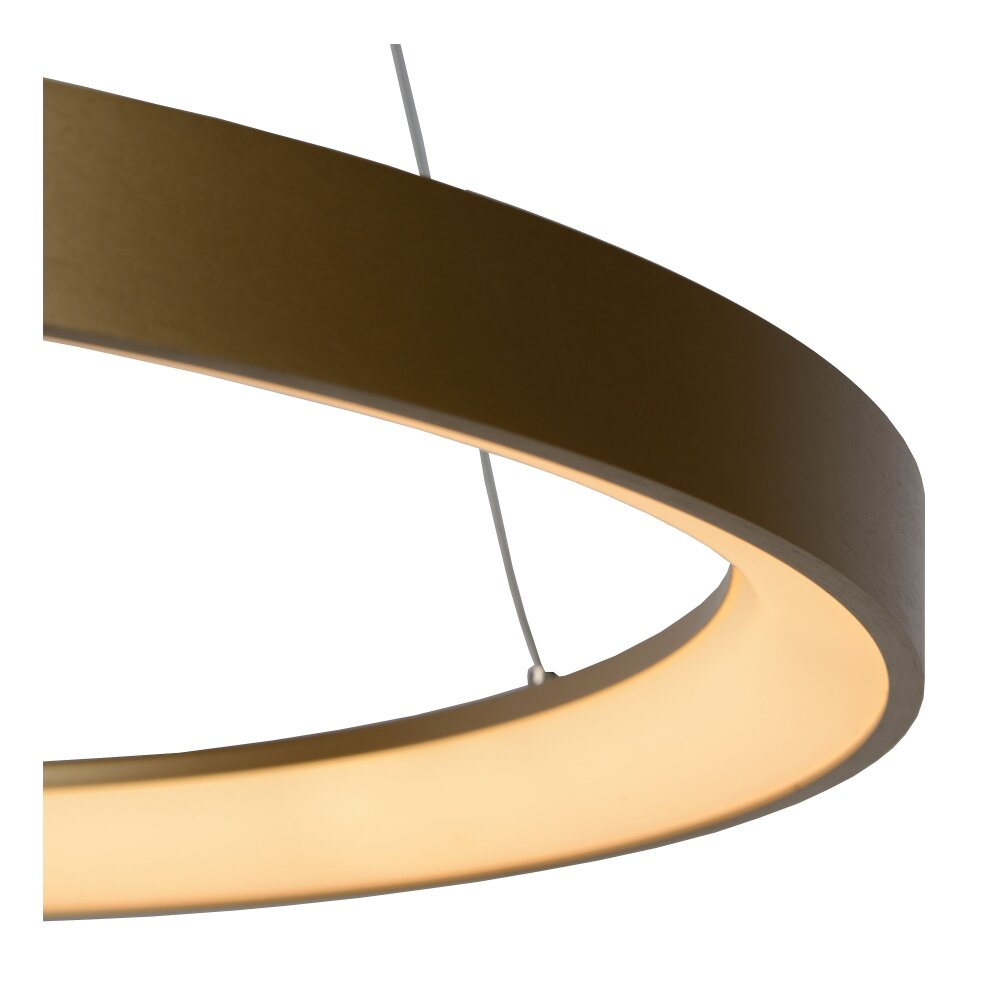 Lucide VIDAL Pendant Light LED brass, 1-light source