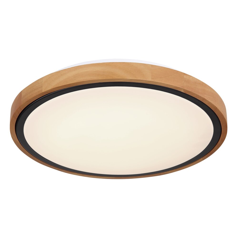 Globo BRUNO Ceiling Light LED Ecru, black, 1-light source main product photo