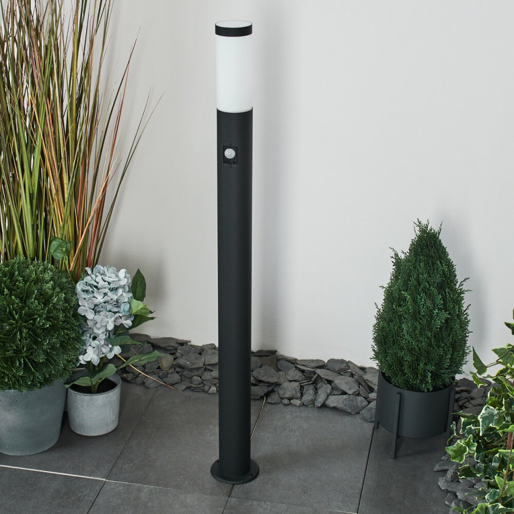 RUTI path light black, 1-light source, Motion sensor