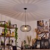 TRAPICHERA Pendant Light black, 1-light source