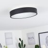 PLAYAS Ceiling Light LED black, white, 1-light source