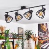 KAURILA Ceiling Light black, 4-light sources