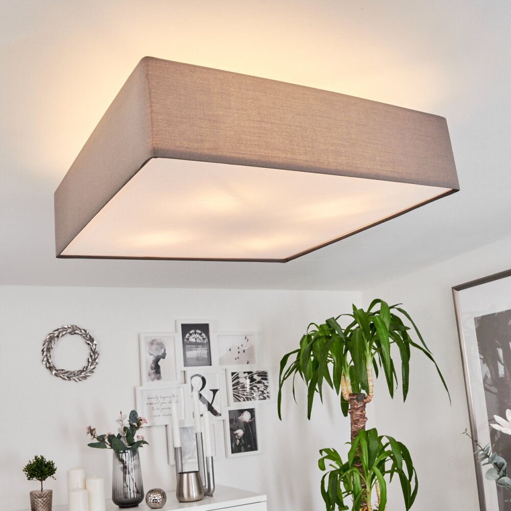 TABOGA Ceiling Light matt nickel, 4-light sources