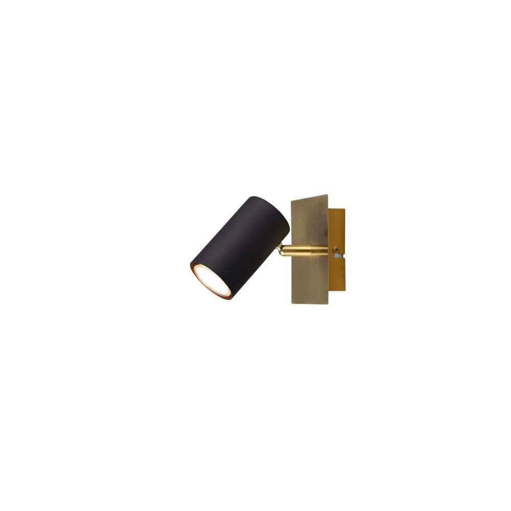 Trio MARLEY Wall Light black-gold, 1-light source