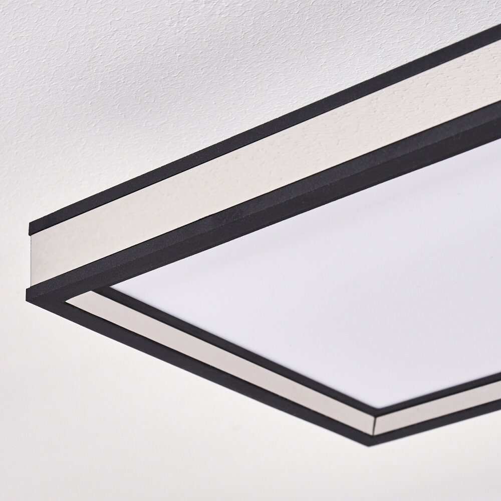 NABBAS Ceiling Light LED black, 1-light source, Remote control