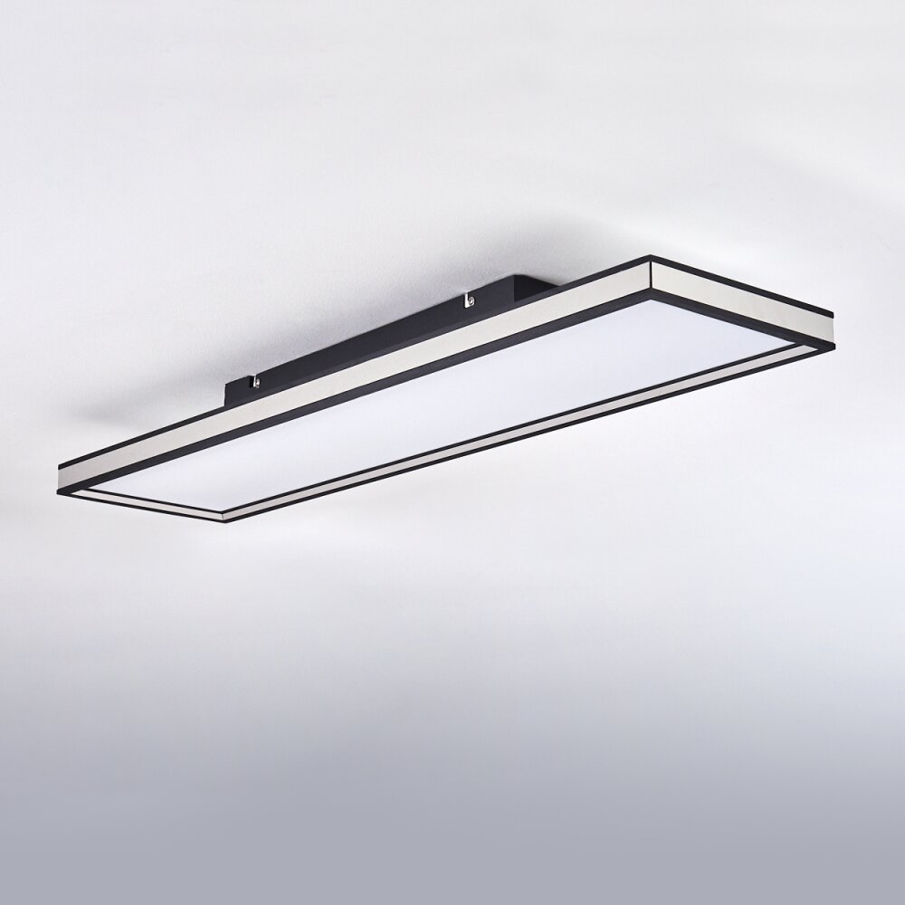 NABBAS Ceiling Light LED black, 1-light source, Remote control