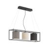 Honsel GILLI Pendant Light black, 3-light sources