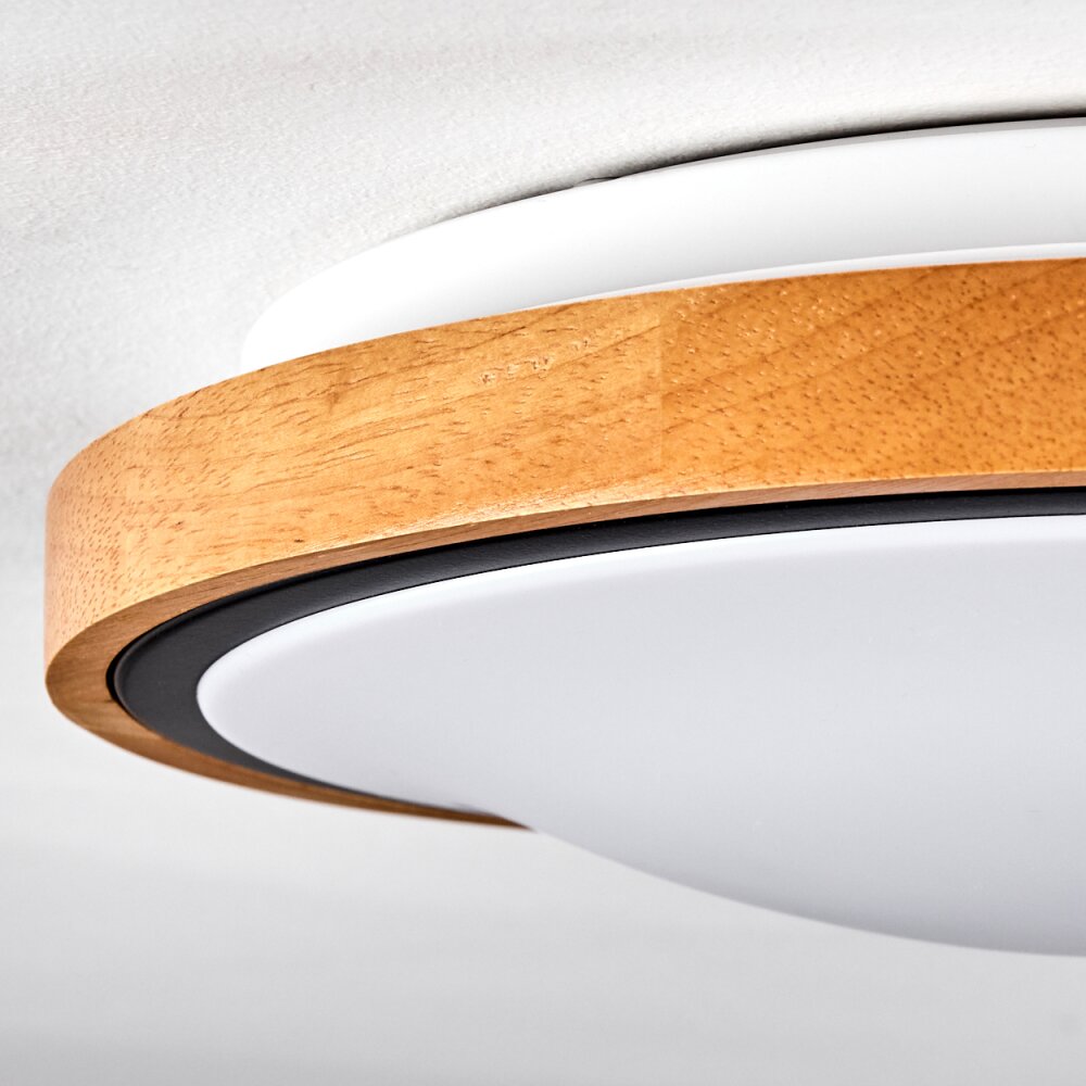 SOBREDO Ceiling Light LED Ecru, black, white, 1-light source