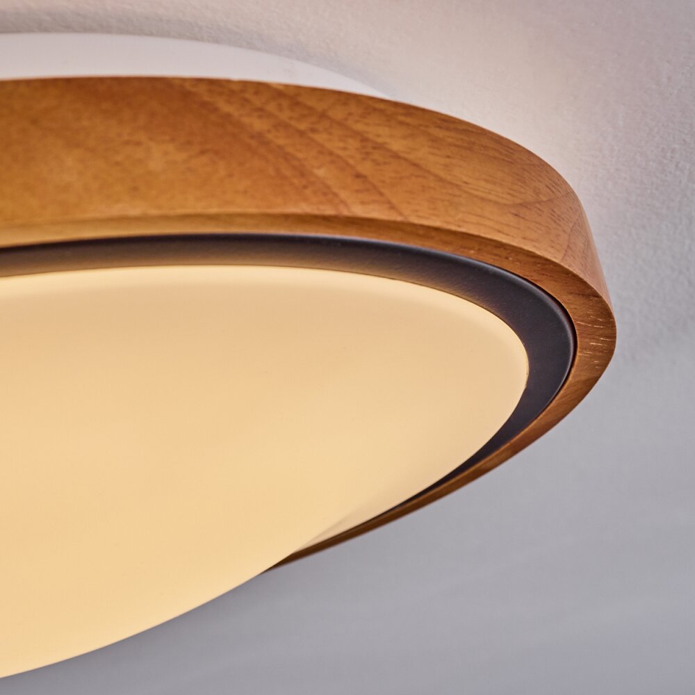SOBREDO Ceiling Light LED Ecru, black, white, 1-light source