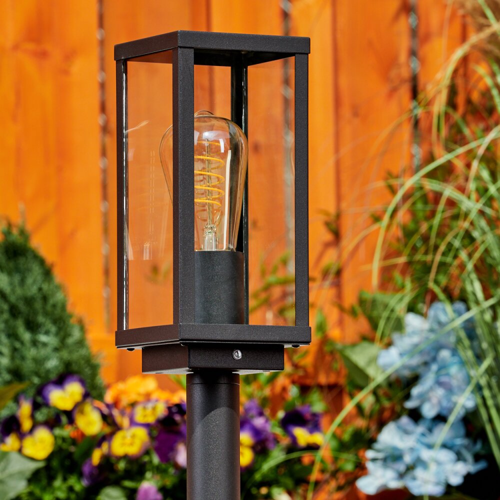 LAPA path light black, 1-light source