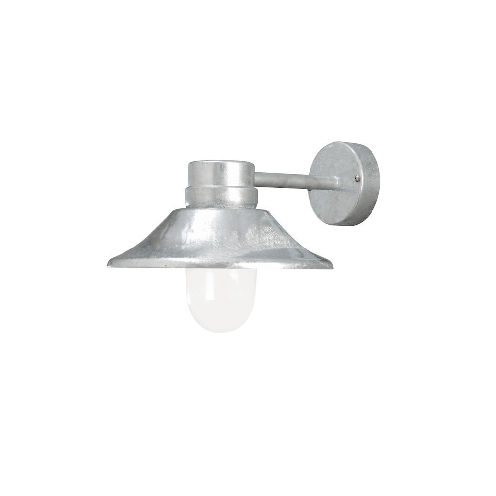 Konstsmide Vega wall light LED galvanized, 1-light source