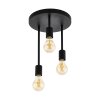 EGLO WILMCOTE Ceiling Light black, 3-light sources